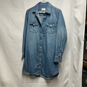 Universal Thread Blue Denim‎ Tunic XSmall